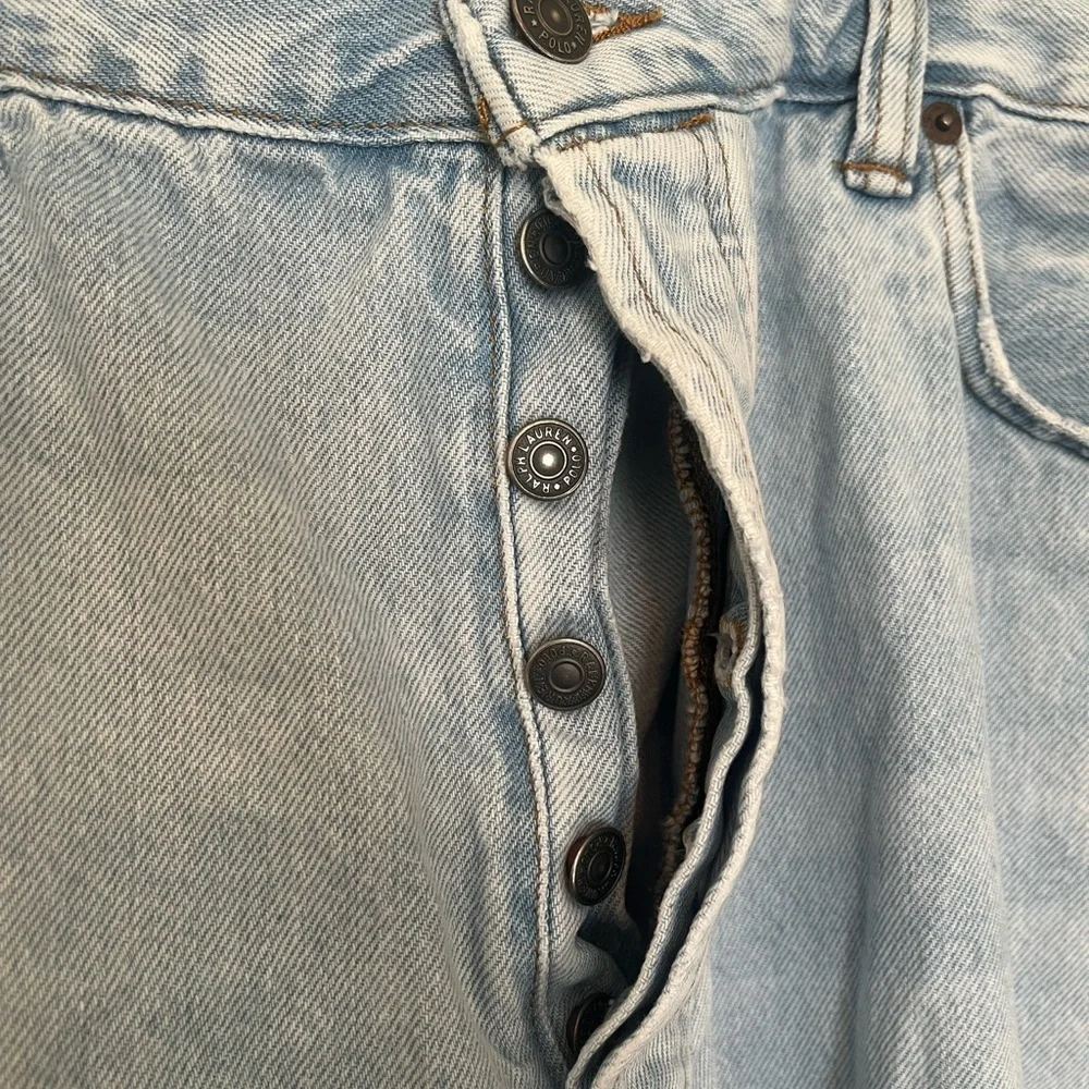 Polo by Ralph Lauren men’s 40x30 anders classic taper distressed